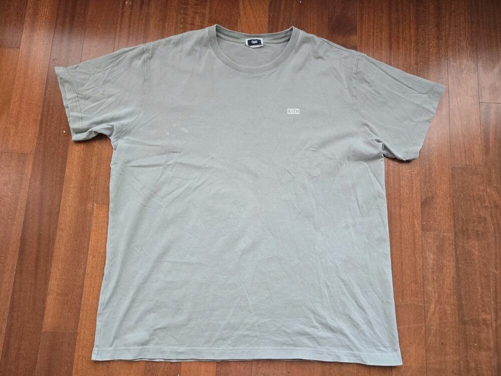 Kith T-Shirt Short Sleeve Tee Light Green Size 2xl Mens